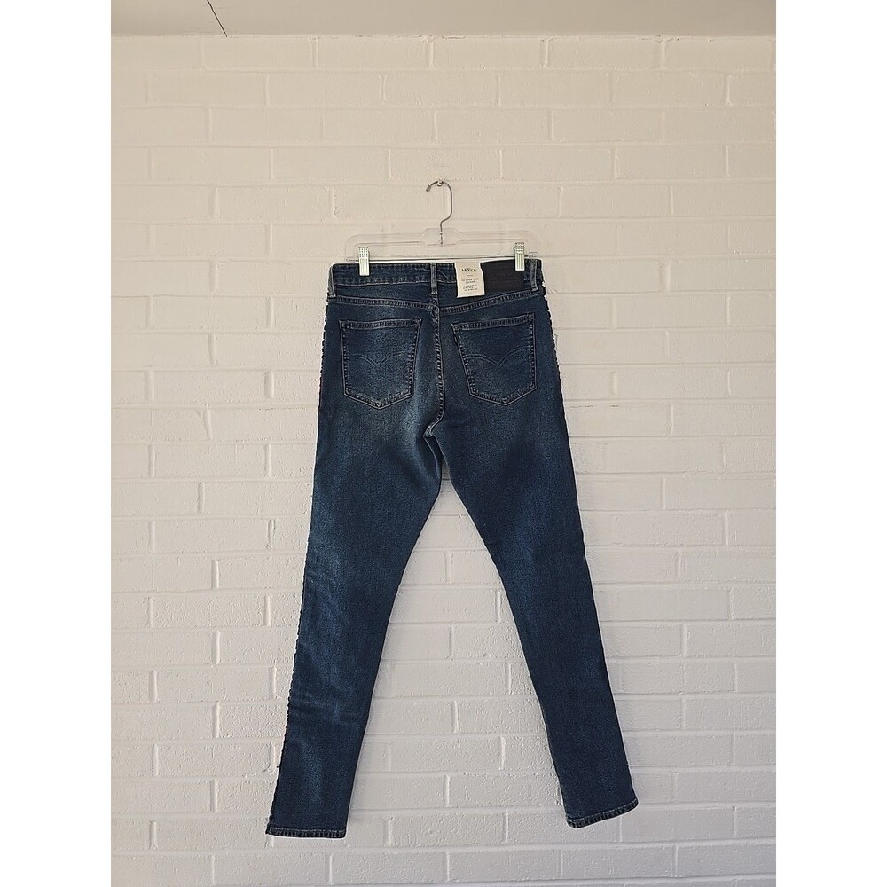 Levi's & Anthropologie Skinny Jeans West Coast French Fabric Sides S.31 NWT $198 - Picture 12 of 12